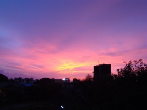 Colors of the 'Monsoon Sky' from my window Colors of the 'Monsoon Sky' from my window